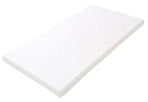 Best For Kids Babymatratze | reisebett matratze 60x120 Weiß - kindermatratze 60x120 | Komfortable Schaumstoffmatratze mit 100% Baumwollbezug | Matratze für Babybett und Reisebett M7676