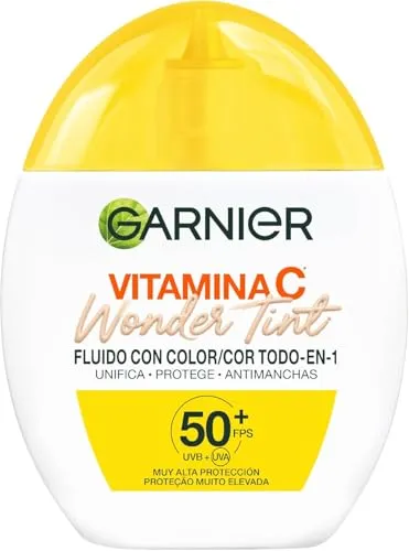 GARNIER | VITAMINA C WONDER TINT | Gesichtsbehandlungen - Farbe: 215108, Inhalt: 40 ml, für alle Hauttypen geeignet, verleiht einen strahlenden Teint und sorgt für eine frische Ausstrahlung. Ideal für die tägliche Pflege.