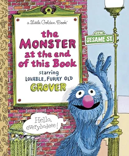 The Monster at the End of This Book (Sesame Street) (Little Golden Book)