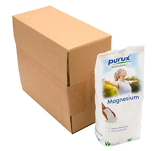 purux Magnesium - Magnesiumchlorid 670 gr E511 Food MgCl2 nachhaltig verpackt