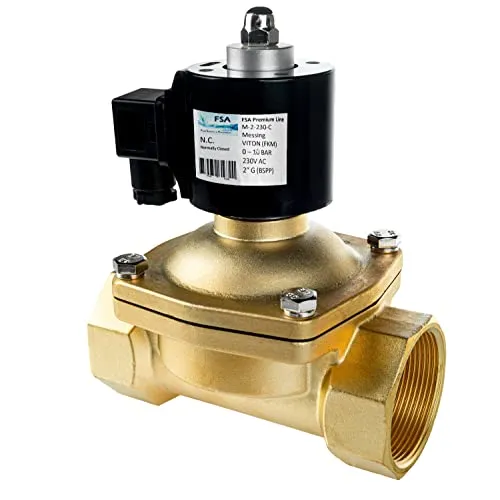 FSA Magnetventil Messing 2