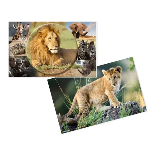 HERMA Schreibunterlage Afrika Tiere 55x35