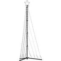 LED Weihnachtsbaum 339 LEDs Warmweiß 182 cm - Möbelteile: Festlicher Weihnachtsbaum mit 339 warmweißen LEDs, ideal für eine stimmungsvolle Weihnachtsdekoration in jedem Zuhause.