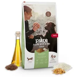 mera Pure Sensitive Insect Protein Trockenfutter für Hunde - Ideal für sensible Hunde - Hundefutter mit hochverdaulichem Insektenprotein, glutenfrei und speziell für sensible Hunde entwickelt, minimiert Allergierisiken und fördert die Gesundheit.