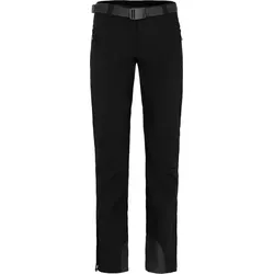 Bergson Outdoorhose MAILA Damen Winter Softshellhose, winddicht, warm, Normalgrößen, schwarz schwarz normal | 40