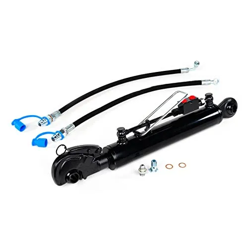 Hydraulischer Oberlenker Kat. 2-2 (570-790 mm) mit Sperrblock und Schläuchen