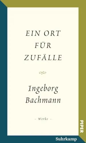 Salzburger Bachmann Edition: Ein Ort für Zufälle - Kurzgeschichten mit der Georg-Büchner-Preis-Rede und poetischer Prosa aus Berlin, die zum Nachdenken anregen und Emotionen wecken.