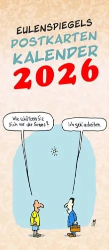 Eulenspiegels Postkartenkalender 2026