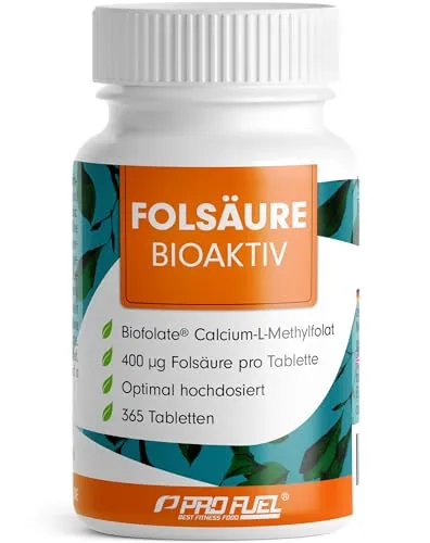 Folsäure BIOAKTIV 400µg von ProFuel