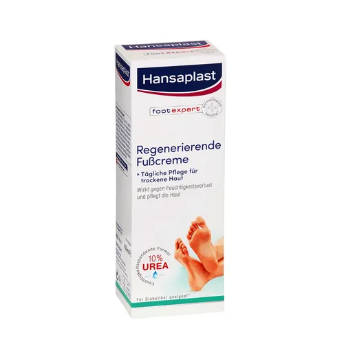 100ml Hansaplast foot expert Regenerierende Fußcreme 10% Urea tägliche Pflege