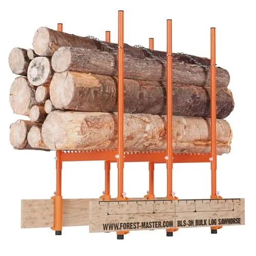 Forest Master Mehrfachholzhalter Sägebock H3