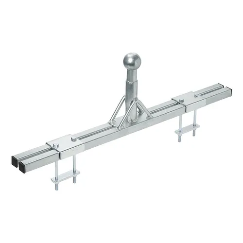 ProPlus Deichseladapter 330238 für Fahrradträger - Deichseladapter für Wohnwagen mit 65kg Traglast, ideal für sicheres Transportieren von Fahrrädern. Maße: 76 x 6 x 20,5 cm, Gewicht: 5,34 kg.