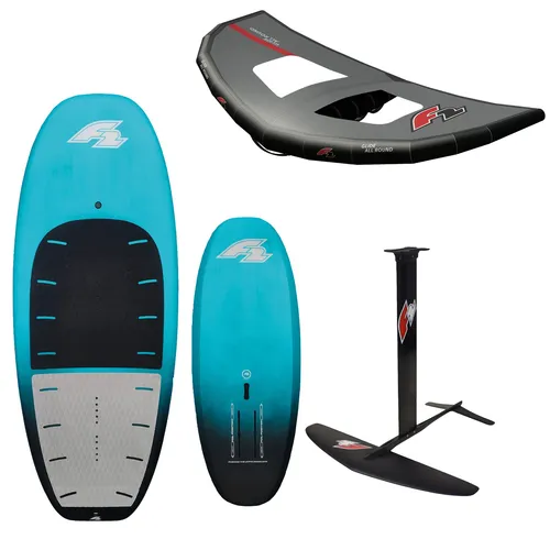 F2 Set Foilboard Comet Team Türkis 45,6L von F2