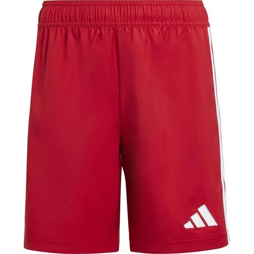 adidas Performance Tastigo 25 Short Kids rot, 116 Kinder - Sporthose für Kinder, atmungsaktiv und ideal für Training und Freizeit, sorgt für hohen Tragekomfort und Bewegungsfreiheit.