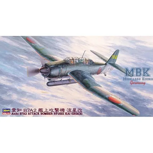 HASEGAWA HAS09149 Aichi B7A2 Ryusei-Kai (Grace) (JT49)