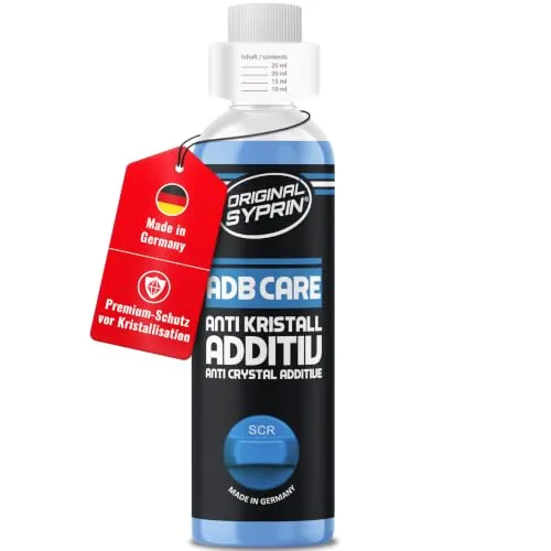 SYPRIN Original Anti-Kristall AdBlue® Additiv – SCR Systempflege gegen Kristallbildung, Diesel-Zusatz für AdBlue® Tank – Kristallverhinderer, ultimative Pflege – 250ml