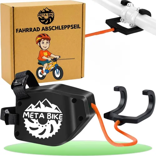 Meta Bike Abschleppseil für Kinder – 2.5M Zugseil für Fahrräder