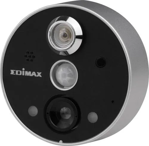 Edimax Türspion EDIMAX EasySec IC-6220DC - Türspion mit integrierter Kamera, ideal für Sicherheitsüberwachung und Zutrittskontrolle