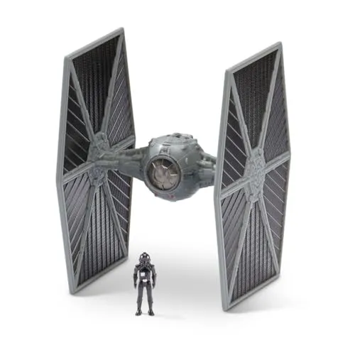 Bizak Star Wars TIE Fighter mit Figur, 8 cm