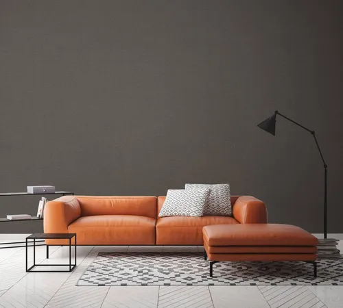 A.S. Création Tapete Einfarbig Anthrazit Grau Nara 387454 - Hochwertige Uni Vliestapete in Anthrazit, perfekt für jeden Raum. Einfach anzubringen dank ansatzfreier Verarbeitung – ideal für ein modernes Wohnambiente.