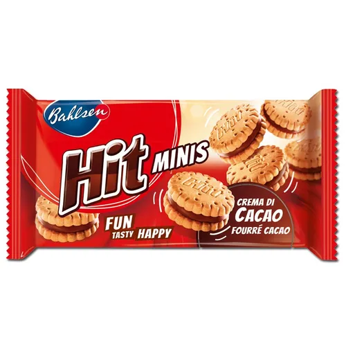  Bahlsen Hit Minis, Kekse, 130g Packung 9,38€/1kg
