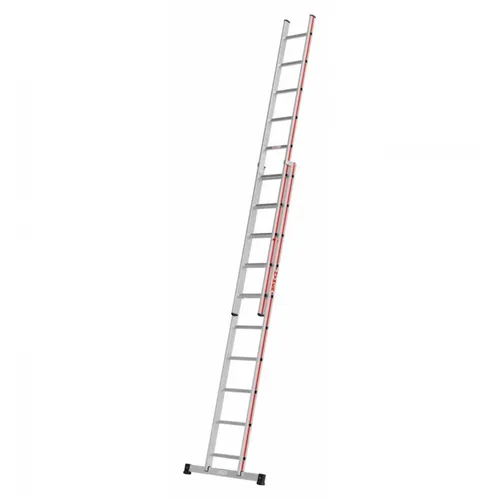 Hymer Schiebeleiter zweiteilig 2x12 Sprossen Aluminium von HYMER