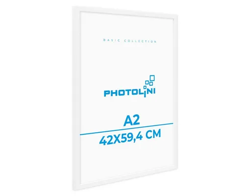 PHOTOLINI Bilderrahmen Poster-Einzelrahmen Modern Schmal, (1 Rahmen)