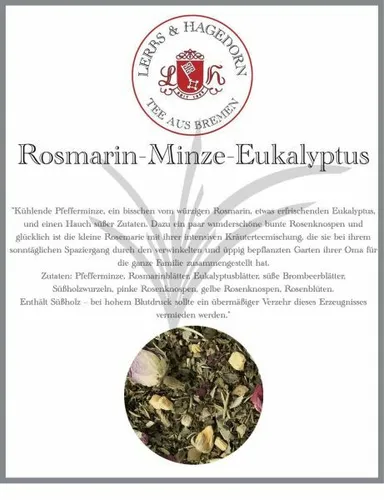 Produktbild Kräutertee Rosmarin-Minze-Eukalyptus 1 kg