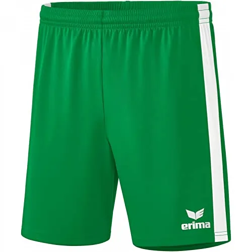 Erima Unisex Erwachsene Retro Star Short (3152105), smaragd/weiß, XXL