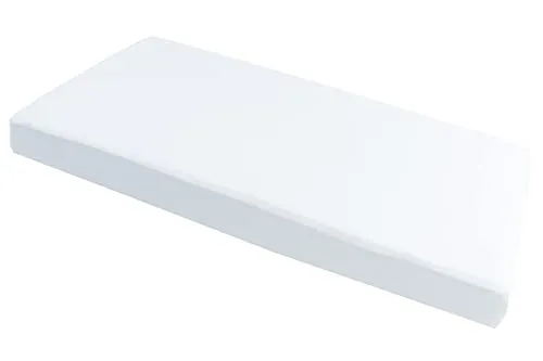 Medi Partners Spannbettlaken 60x120 Baby Bettlaken Kinderbett Spannbetttuch 100% Baumwolle - Fitted Kinder Sheet Bettwäsche Babymatratze Schlafsack Babybett (Weiss)