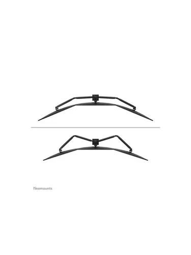 Neomounts DS60-600BL3 Monitorarm - Schwarz, flexibler Bildschirmhalter - Tischhalterungen für ergonomisches Arbeiten, ermöglicht müheloses Einstellen der Bildschirmhöhe und spart Platz auf dem Schreibtisch.