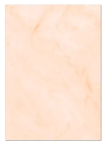 Gastronomie Papier (Rot-Marmor, A4, 100 Blatt) für Speisekarten. Einseitig bedrucktes Briefpapier, für alle Drucker/Kopierer geeignet