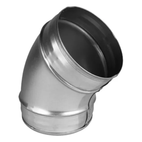 Bogen 45° Ø 250 mm Lüftungsrohr Rohrbogen Abluft Rohr Winkel Rundrohr Verbinder