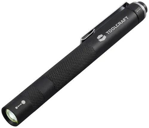 TOOLCRAFT TO-8985333 Penlight mit Gürtelclip