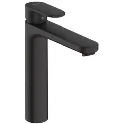 hansgrohe Vernis Blend Waschtischarmatur 71582670 - Mattschwarz - Waschtischarmatur mit ComfortZone 190 und EcoSmart Air Power Technologie für effizienten Wasserverbrauch und optimalen Komfort im Bad.