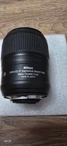 Produktbild Nikon 60 mm F2.8 SWM AF-S Aspherical G ED Objektiv