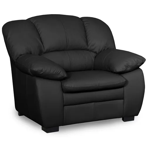 Eleganter Ledersessel von Roller