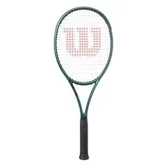 Wilson Tennisschläger Blade 98 18x20 v9 98in/305g 2024 emeraldgrün - unbesaitet -