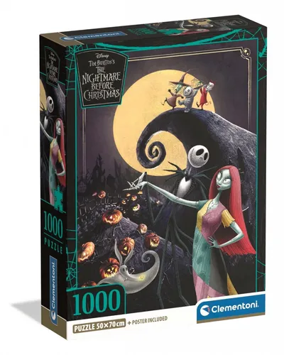 PUZZLE 1000EL CLM 37060 DISNEY NIGHTMARE PUD6 CLEMENTONI 8005125370603