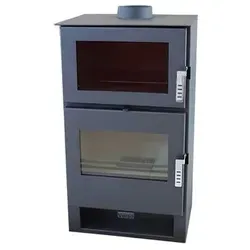 Holzofen Verso F 9 kW mit Backofen von Verso