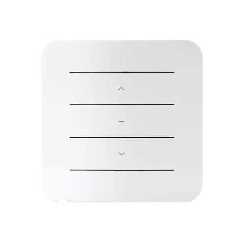 3T-MOTORS Funk-Wandsender WSZ1, 1-Kanal, für Funk-Rollladenmotoren, Funk-Markisenmotoren und Funk-Empfänger, Funksteuerung, Funk-Schalter