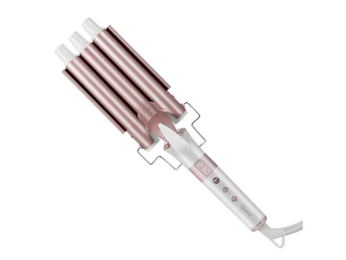 Scttomon Lockenstab HT-128 3-Lauf-Lockenstab, Keramik-Beschichtung, Lockenstab mit 25mm, 80°C-230°C