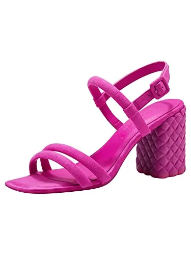 Tamaris Damen 1-1-28358-20 Sandale, Lipstick Comb, 39 EU - Wanderschuhe, modische und bequeme Sandalen für stilvolle Outdoor-Aktivitäten.