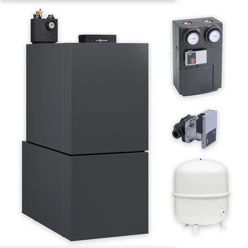 Produktbild Viessmann Vitoladens 300-C Öl-Brennwert-Kompaktheizkessel Paket BC3B 19 kW