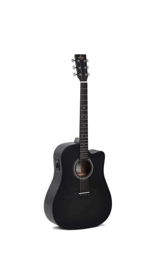 SIGMA DMCE-BKB+ Westerngitarre D-14 Fret