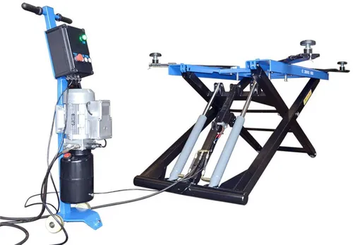 HBM hydraulische mobile Hebebühne 2800 kg