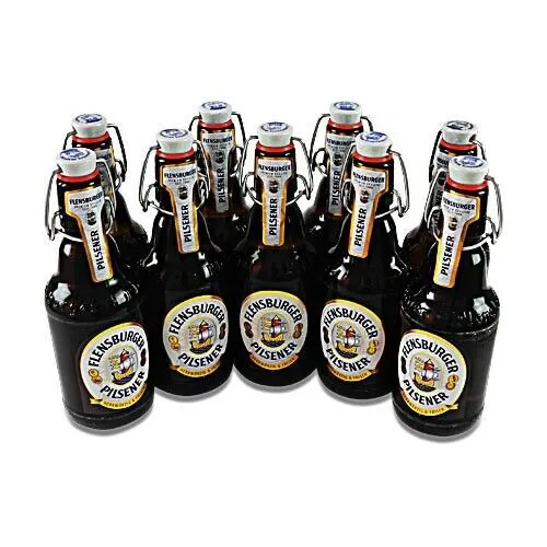  6,26€/1l) Flensburger Pilsener (9 Flaschen à 0,33 l / 4,8 % vol.