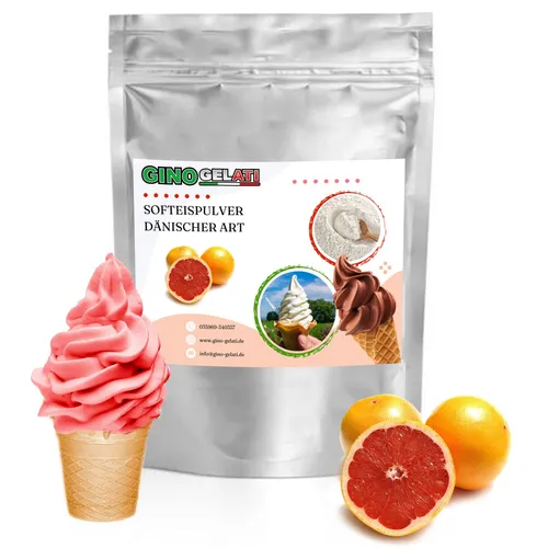 Gino Gelati Grapefruit Dänisches Softeis Pulver 333g von Gino Gelati