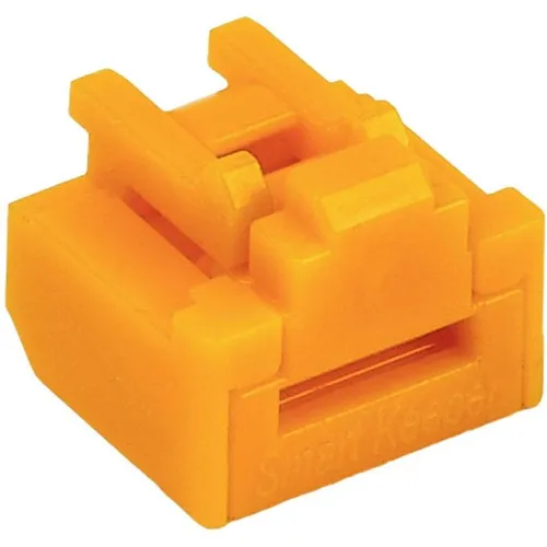SmartKeeper Basic RJ45 Port Blocker Set - 10 Stück mit Schlüssel - SMARTKEEPER RJ45 Port Blocker, schützt vor unbefugtem Zugriff und sorgt für Netzwerksicherheit in Büros und Heimumgebungen.
