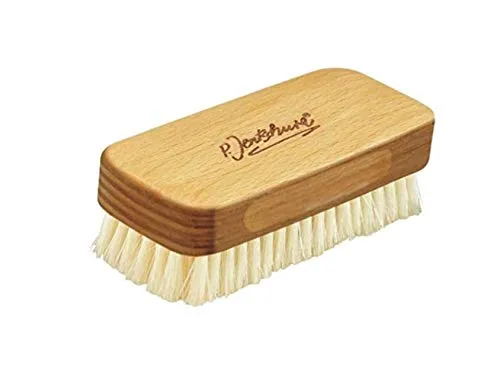 P. Jentschura Kosmetikbürste aus Wildschweinborsten 1 Stück - Massagebürste - Handbürste, weich - für Sauna - Wohlbefinden und Entspannung, umfassende Hautpflege